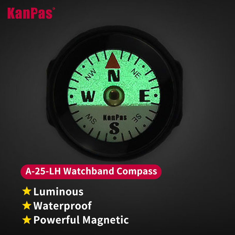 Compass Lensatic - Kompas na pasku do zegarka KANPAS,