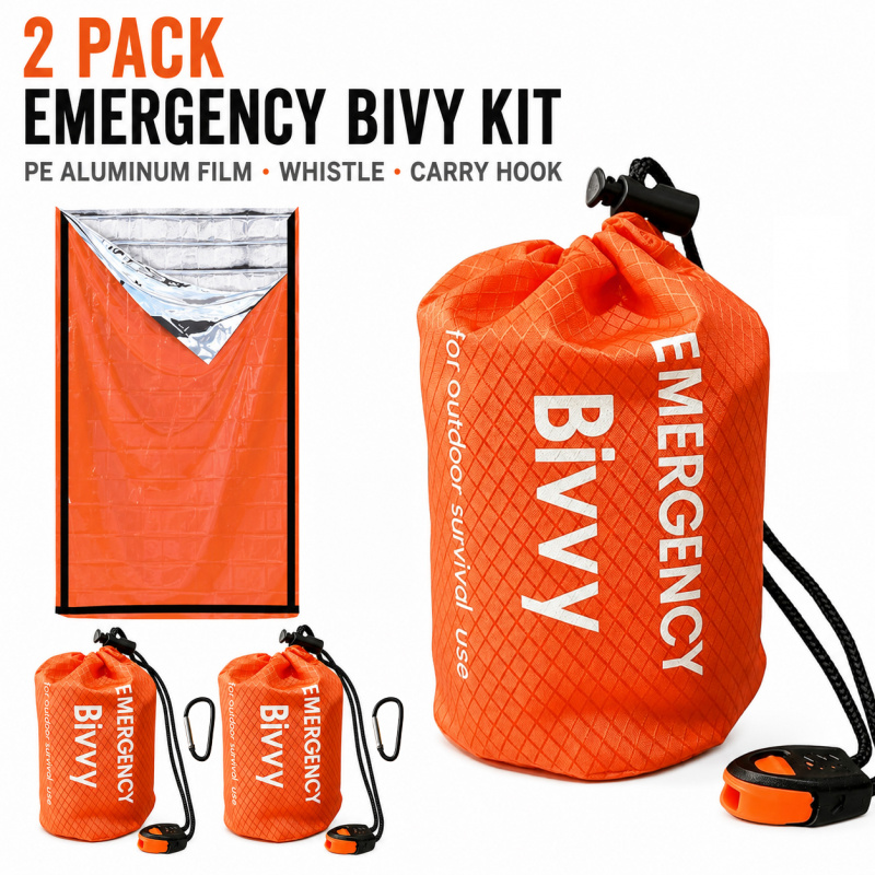 2 sztuki Awaryjnych Śpiwórek,  – Bivy Bag Emergency recenzja i cena