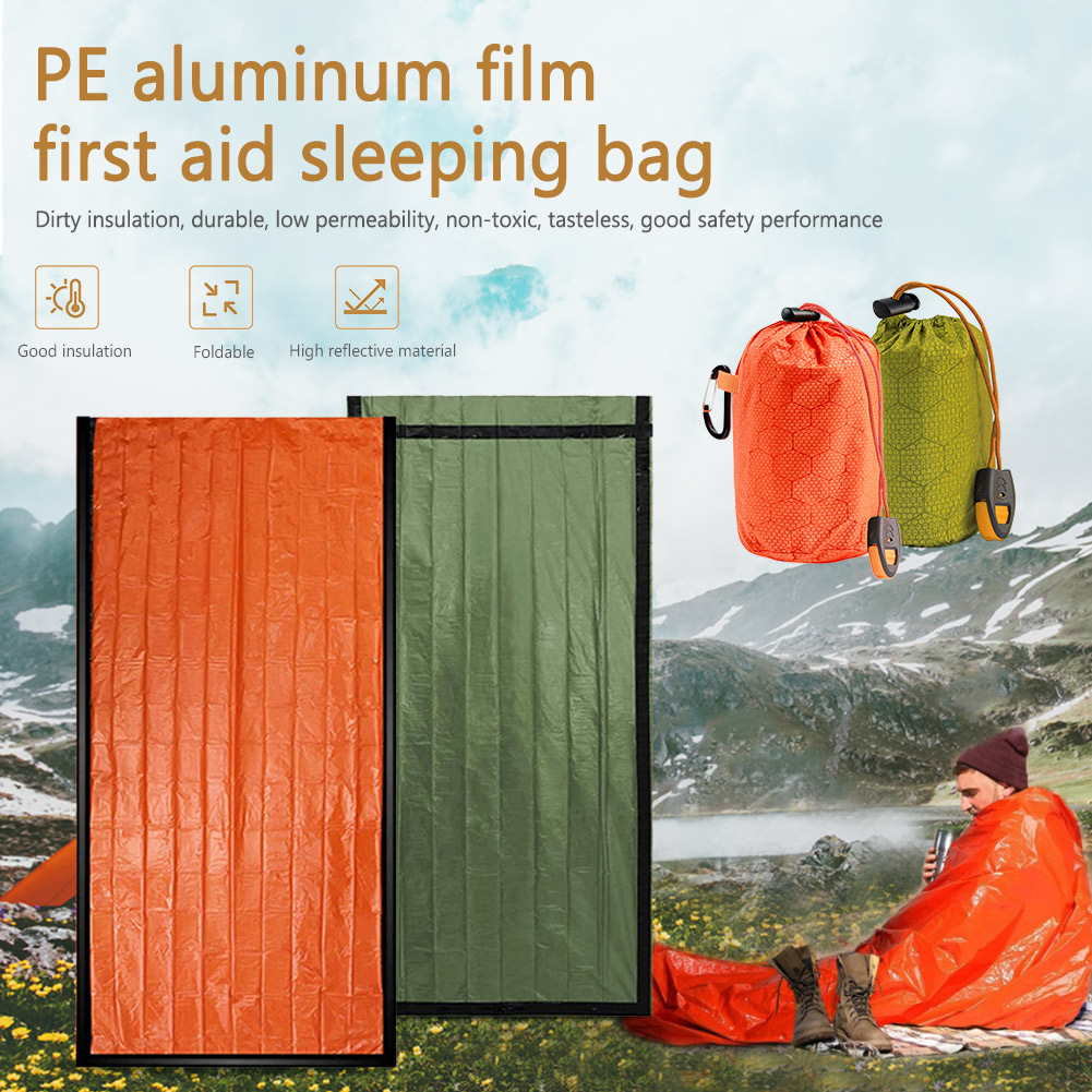 Termiczny śpiwór, przenośna ma – Bivy Bag Emergency recenzja i cena