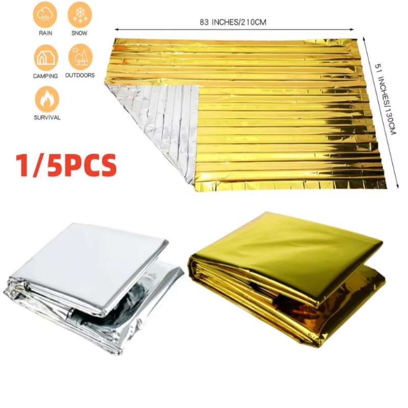 Koc ratunkowy z folii mylarowe – Survival Blanket Reflective recenzja i cena