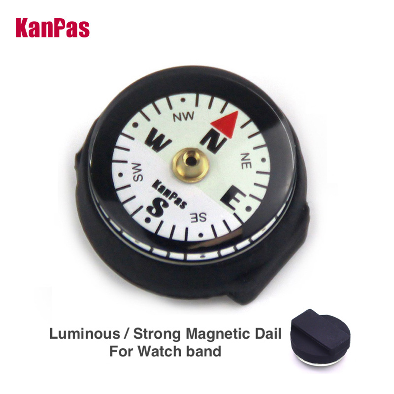 Kompas na pasku do zegarka KAN – Compass Lensatic recenzja i cena