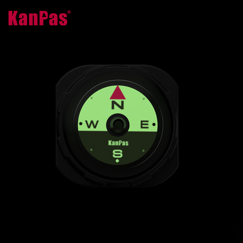 Kompas na pasku do zegarka KAN – Compass Lensatic recenzja i cena