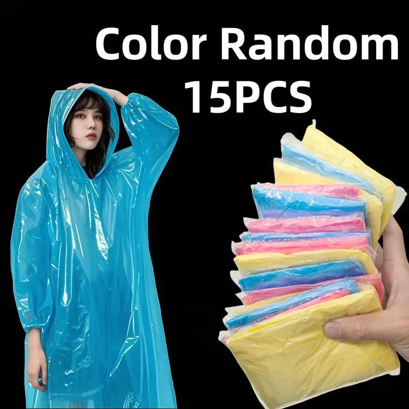 15/30 sztuk losowo wybranych k – Emergency Poncho Rain recenzja i cena