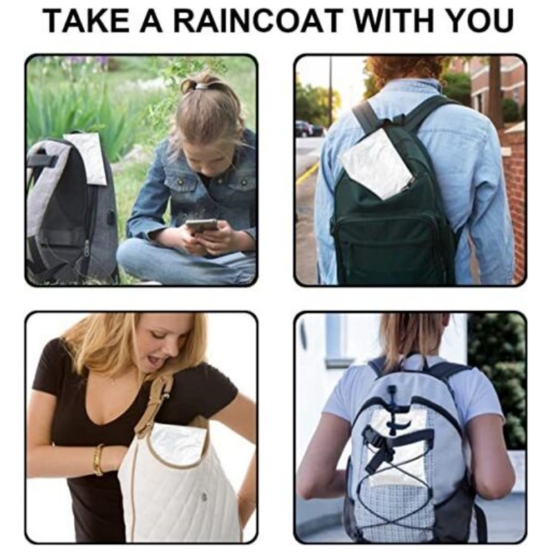 12 szt. Jednorazowy wodoodporn – Emergency Poncho Rain recenzja i cena